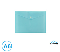 Spisové desky s drukem LUMA - A6 / pastelová modrá