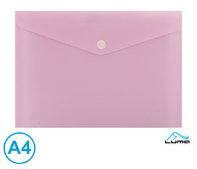 LUMA spisové desky s drukem A4 / pastel růžová