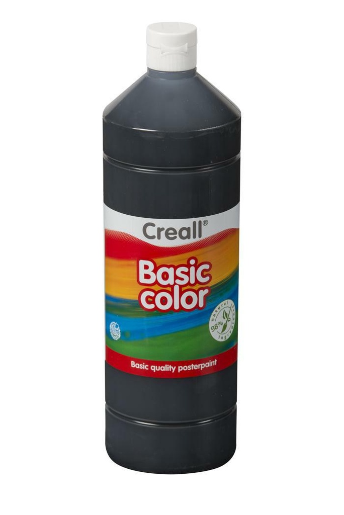 Temperová barva Creall - 1000 ml / černá