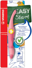 Inkoustový roller STABILO® EASY Original PASTEL - pro leváky / růžová