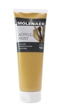 Akrylová barva Molenaer - 250 ml / okrová