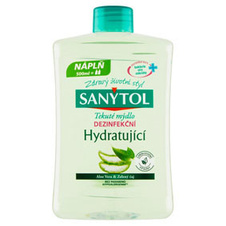 Mýdlo dezinfekční Sanytol - náplň hydratující / 500 ml