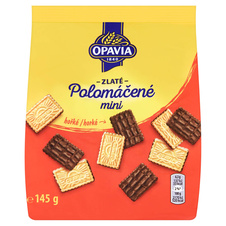 Opavia Zlaté Polomáčené mini hořké / 145g