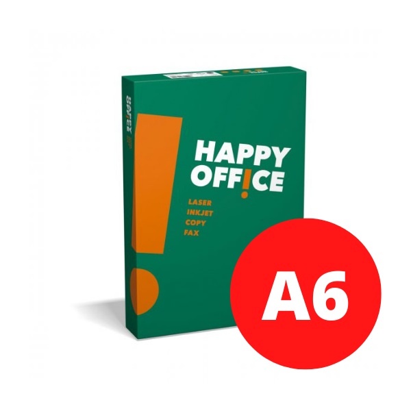 Xerografický papír Happy Office - A6 80 g / 500 listů