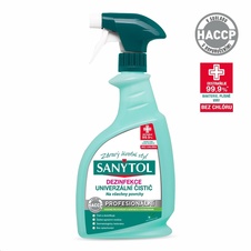 Sanytol univerzální čistič Professional - 750 ml s rozprašovačem / eukalyptus