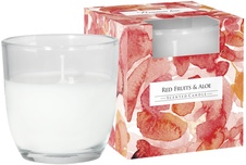 Svíčka vonná - sklo / Red fruits & Aloe