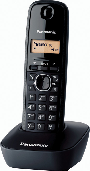 Telefon Panasonic KX TG1611FXH - černá