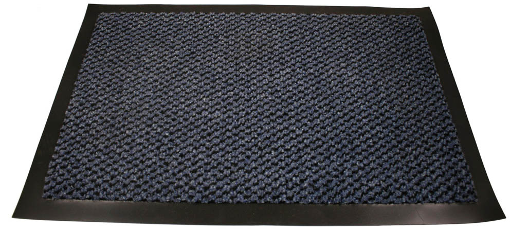 Ekonomická polypropylenová rohož Lili - 40 x 60 cm / černo-šedá