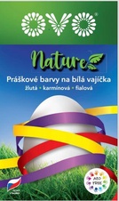 Barvy OVO® NATURE 3 barvy - žlutá, karmínová, fialová
