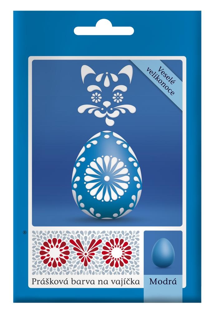 Prášková barva na vajíčka OVO® - modrá
