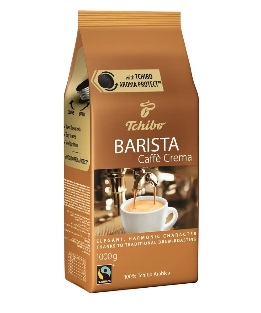 Káva Tchibo Barista - Caffé Crema / zrno / 1 kg