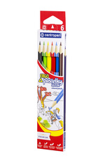 Pastelky Centropen ERGO - 6 barev