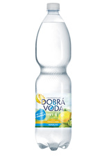 Dobrá voda s příchutí - citrón a máta / neperlivá / 1,5 l