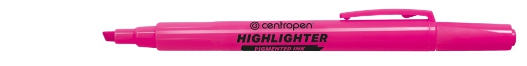 Zvýrazňovač Centropen HIGHLIGHTER 8722 - růžová