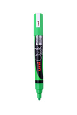 Popisovač křídový UNI Chalk Marker PWE-5M / fluo zelená
