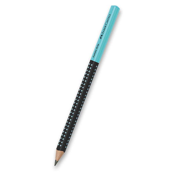 Tužka Faber- Castell GRIP Two Tone - černo-tyrkysová