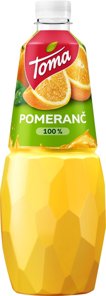 TOMA džus 1 l - pomeranč 100%