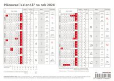 Plánovací kalendáře - Plánovací karta A5
