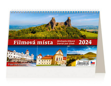 Kalendář stolní - Filmová místa ČR / S26