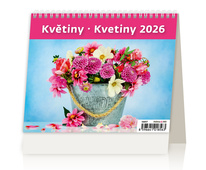 Kalendář stolní MINI Květiny / SM07