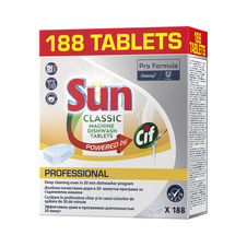 Sun Pro Formula tablety do myčky - 188 ks