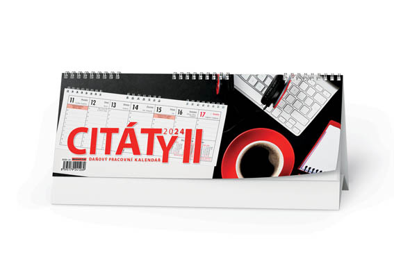 Kalendář stolní pracovní - Citáty II. / BSB2