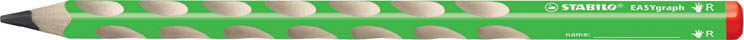 Tužka STABILO® EASYgraph - HB / pro praváky / zelená