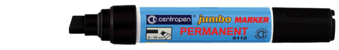 Značkovač Centropen 9110 Jumbo permanent - černá