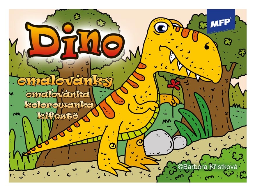 Omalovánky A5 - Dino