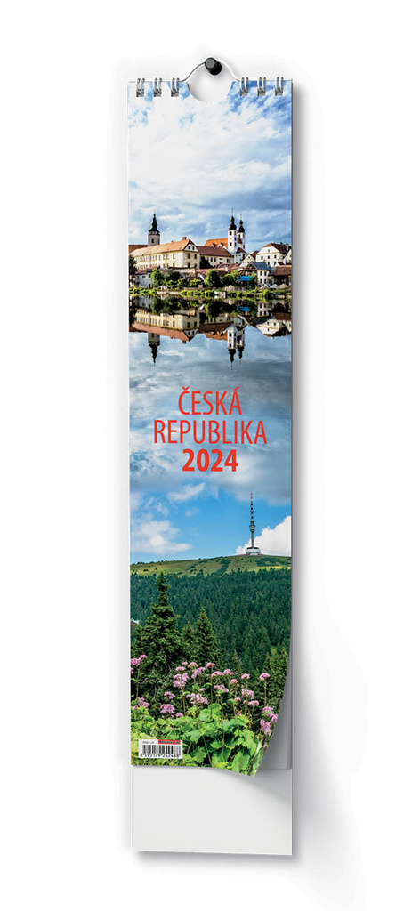 Kalendář nástěnný vázankový - Česká republika / BNB3