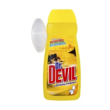Dr.Devil WC gel 400ml Lemon + závěs