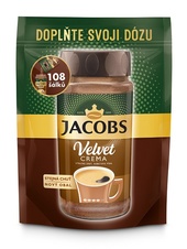 Káva instantní Jacobs Velvet Crema - náhradní náplň 180 g