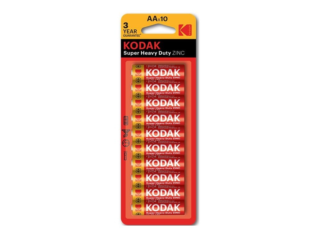 Baterie Kodak tužkové AA - 10ks
