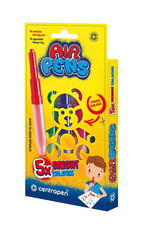 Foukací fixy Centropen AirPens 1500/5 - Rainbow / sada 5 ks