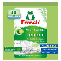 Frosch tablety do myčky EKO All v 1 Citrón - 30 tablet