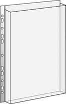 Závěsný obal A4 s rozšířenou kapacitou - A4 / 10 ks