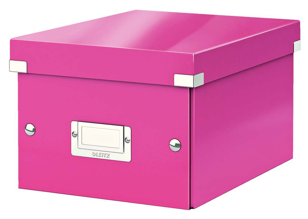 Krabice Leitz Click & Store - S malá / růžová