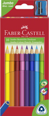 Pastelky Faber Castell Junior TRIANGULAR - 10 barev