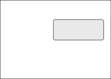 Obálky C5 samolepicí s krycí páskou - okénko vpravo / 1000 ks