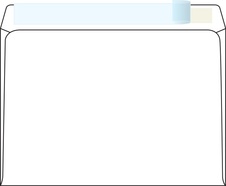 Obálky C5 samolepicí s krycí páskou - bez okénka / 1000 ks