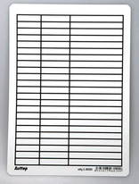Podložka do sešitů A5 PVC - linka / čtvereček