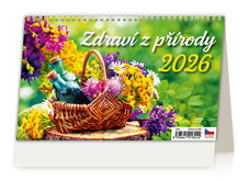 Kalendář stolní čtrnáctidení Zdraví z přírody / S30