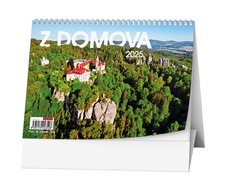 Kalendář stolní obrázkový Z domova / BSH1