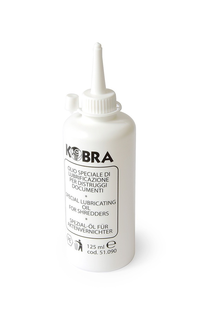 Olej do skartovacích strojů Kobra - 125 ml