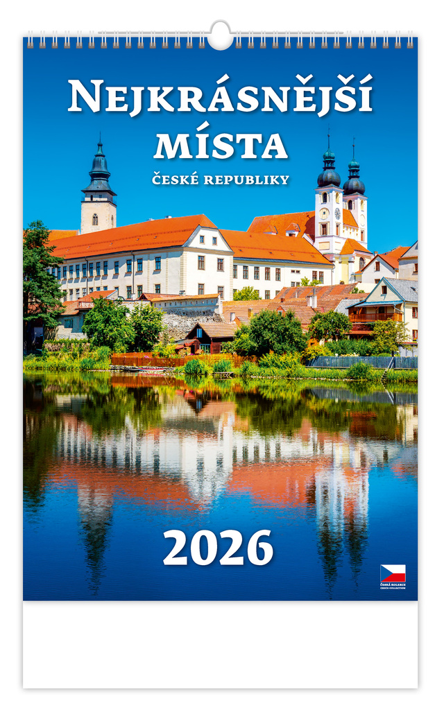 Kalendář nástěnný Nejkrásnější místa ČR / N111