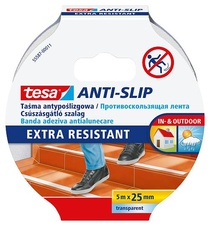Lepicí páska Tesa protiskluzová transparentní - 25 m x 5 m
