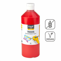 Transparentní barva Creall Trans - 500 ml / červená