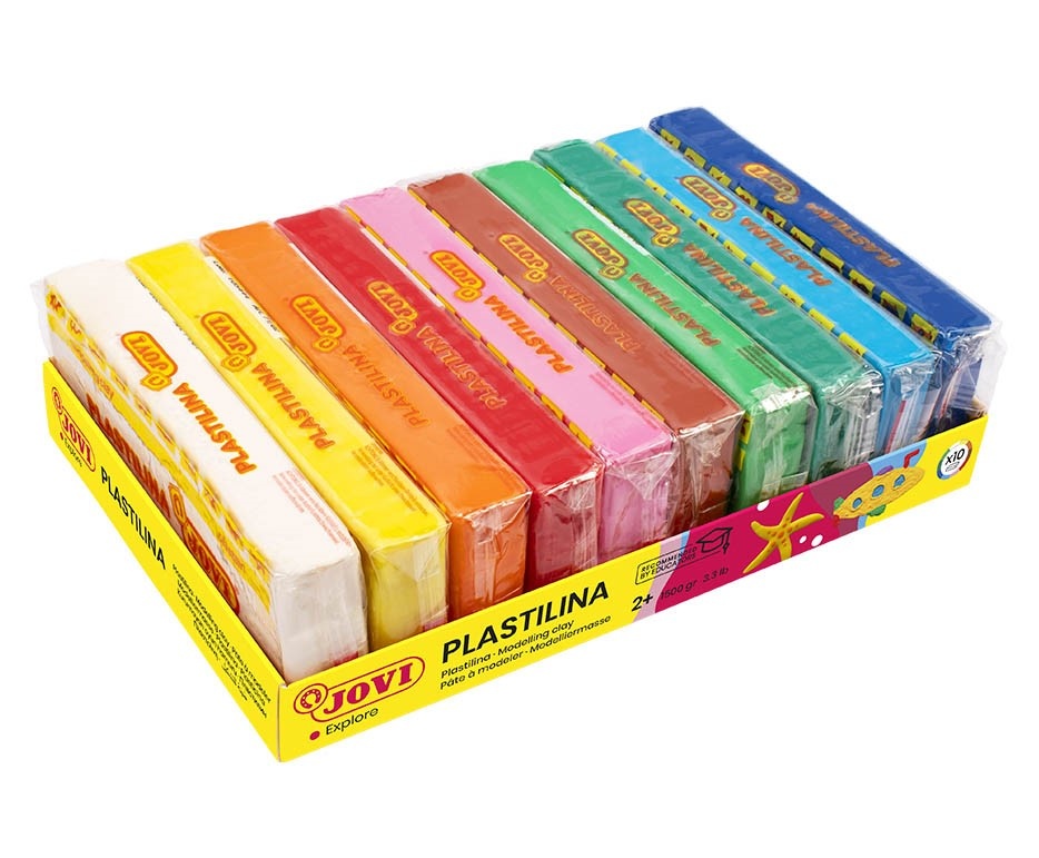 Plastelína JOVI - 10 barev