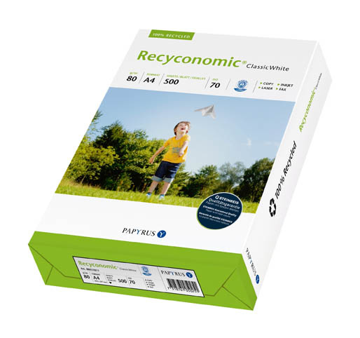 Xerografický papír Recyconomic - A4 80 g / 500 listů