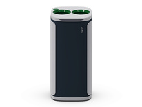 Odpadkový koš KOBRA WASTEE na sklo - 60 L / zelená